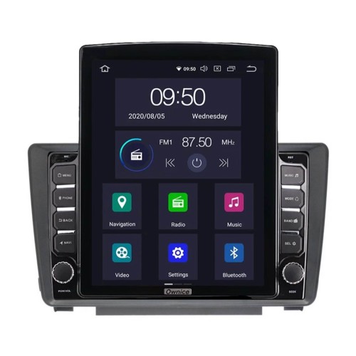 Штатная магнитола CarMedia SF-9920-D TESLA для Skoda Octavia II (A5) 2004-2013 на Android 10.0