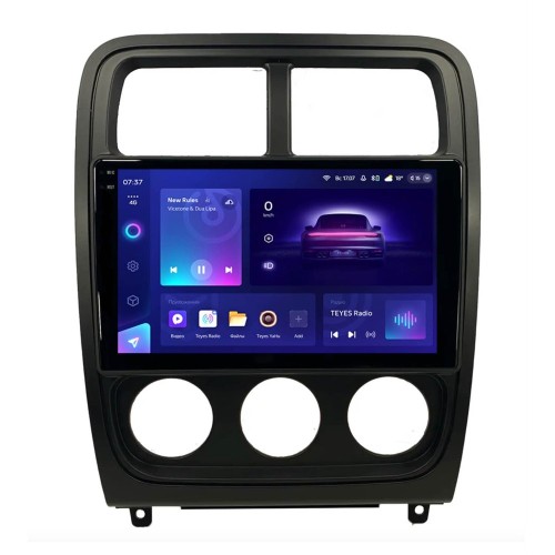 Штатная магнитола Teyes CC3 2K 6/128 ГБ для Dodge Caliber рестайлинг 2009 - 2012 на Android 10.0