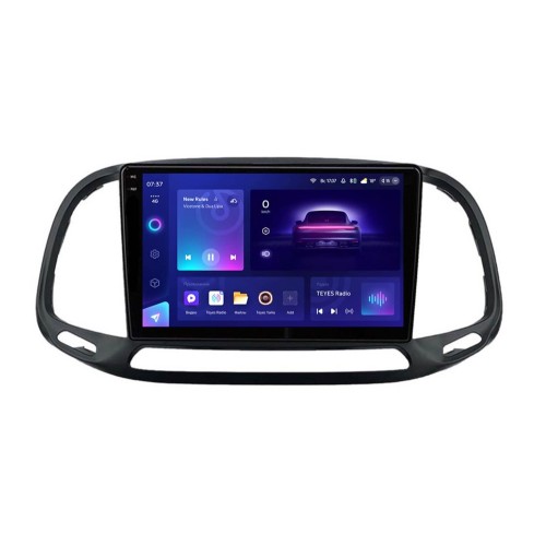 Штатная магнитола Teyes CC3 2K 6/128 ГБ для Fiat Doblo (2016-2019) на Android 10.0