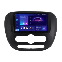Штатная магнитола Teyes CC3 2K 4/64 ГБ для KIA Soul II 2013-2019 климат (цвет рамки - черный матовый) на Android 10.0