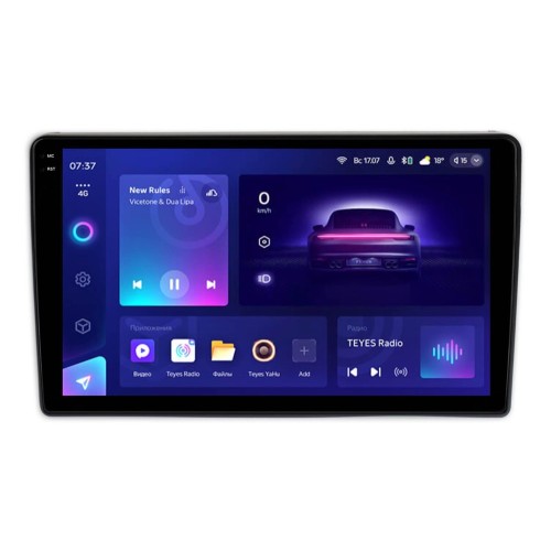Штатная магнитола Teyes CC3 2K 6/128 ГБ для Nissan Teana I 2003-2008 на Android 10.0