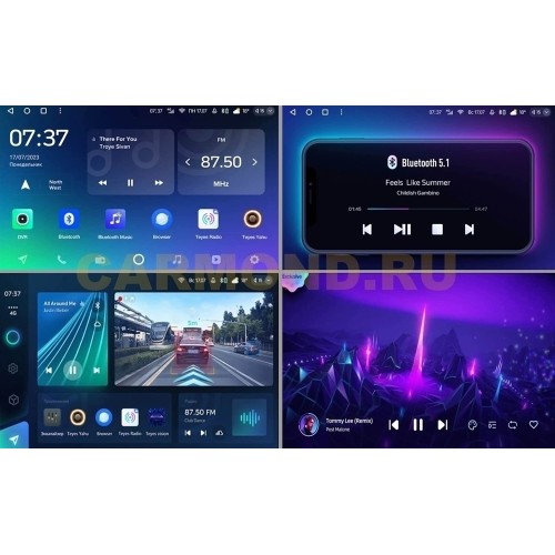 Штатная магнитола Teyes CC3 2K 4/64 ГБ для Nissan Qashqai II, X-Trail III (T32) 2015-2019 на Android 10.0