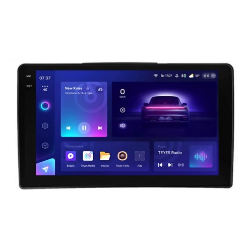 Штатная магнитола Teyes CC3 2K 6/128 ГБ для Toyota Land Cruiser 100 1998-2002 на Android 10.0