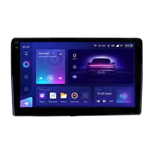 Штатная магнитола Teyes CC3 2K 6/128 ГБ для Fiat Ducato 2006-2014 на Android 10.0