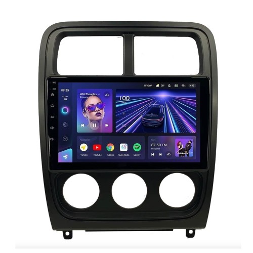 Штатная магнитола Teyes CC3L 4/32 ГБ для Dodge Caliber рестайлинг 2009 - 2012 на Android 10.0