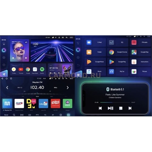 Штатная магнитола Teyes CC3 4/32 ГБ для Jeep Grand Cherokee 2010-2013 на Android 10.0