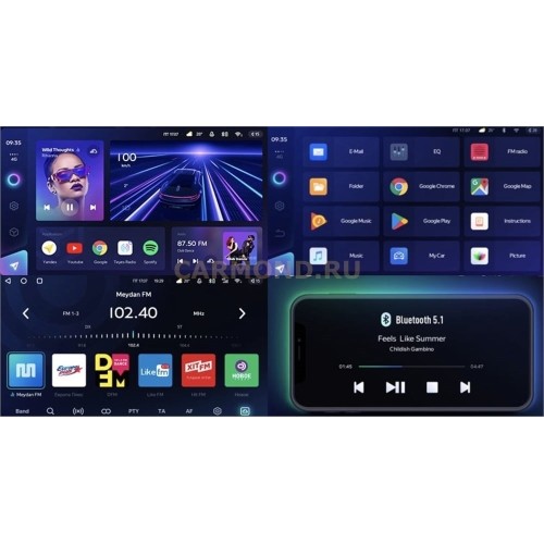 Штатная магнитола Teyes CC3 4/32 ГБ для Jeep Wrangler 2011-2014 на Android 10.0