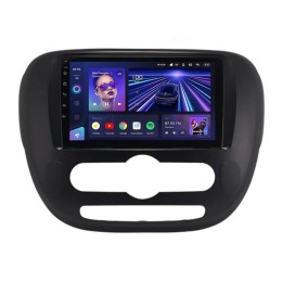 Штатная магнитола Teyes CC3L 4/32 ГБ для KIA Soul II 2013-2019 климат (цвет рамки - черный матовый) на Android 10.0
