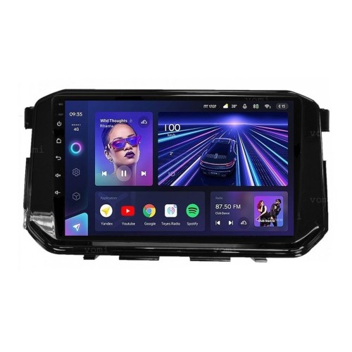 Штатная магнитола Teyes CC3L 4/32 ГБ для Nissan X-Trail T33 2021+ на Android 10.0