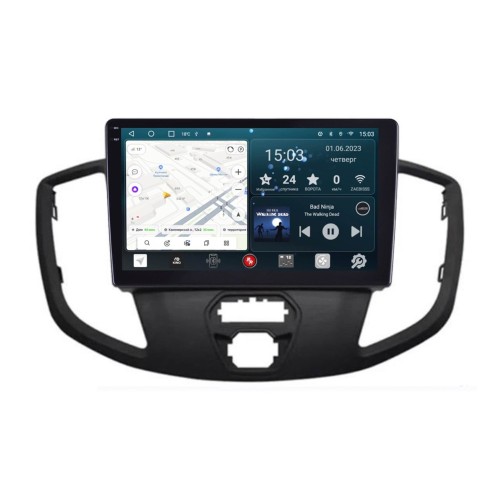 Штатная магнитола Redpower Slim 2K 71351 для Ford Transit 7-поколение (2014-2022) на Android 10.0