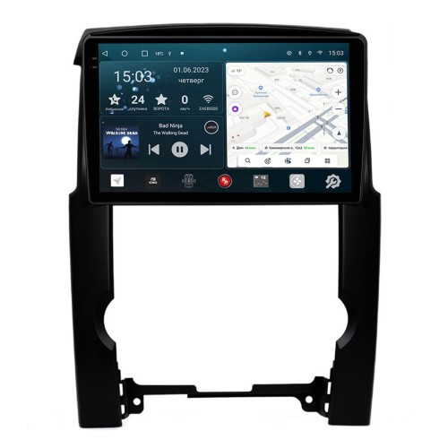 Штатная магнитола Redpower Slim 2K 71041 для Kia Sorento II 2009-2012 на Android 10.0