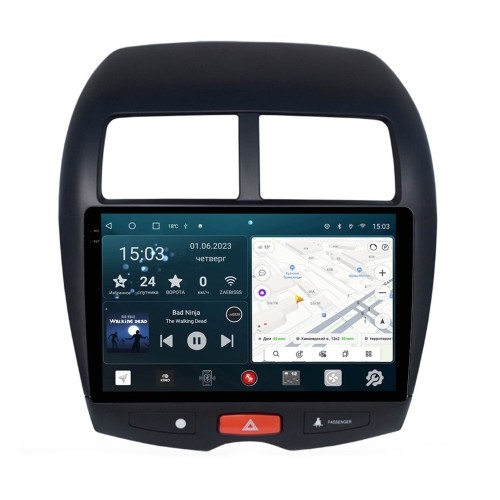 Штатная магнитола Redpower Slim 2K 71026 для Citroen C4 AirCross 2012-2017 на Android 10.0