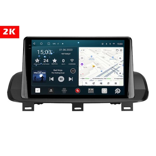 Штатная магнитола Redpower Slim 2K 71127 для Nissan X-Trail IV 2021-2025 на Android 10.0