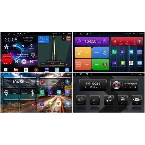 Штатная магнитола Redpower Slim 2K 71258 для Renault Duster 2020+ на Android 10.0
