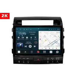 Штатная магнитола Redpower Slim 2K 71204 для Toyota Land Cruiser 200 11-поколение (2013-2015) с климат-контролем на магнитоле на Android 10.0