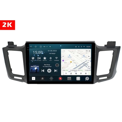 Штатная магнитола Redpower Slim 2K 71017 для Toyota RAV4 (CA40) 2013-2019 на Android 10.0