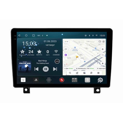 Штатная магнитола Redpower Slim 2K 71249 для Opel Astra H 2004-2015 черная вместо БК на Android 10.0