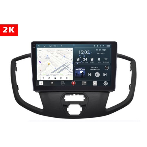 Штатная магнитола Redpower 2K 75351 Hi-Fi для Ford Transit 2014-2022 на Android 10.0