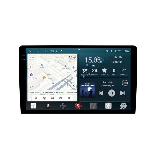 Автомагнитола с 2K экраном RedPower 750PRO 9.1' (для рамки 9 дюймов) на Android 10.0