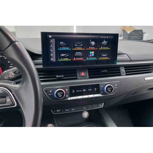 Штатная магнитола 8/128 ГБ RDL-1204 NEW для Audi A4/A5 (2015-2022) на авто без штатного 10