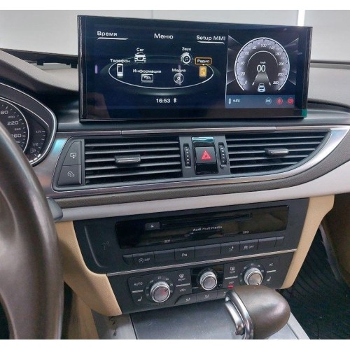 Штатная магнитола 8/128 ГБ RDL-8506-12 NEW для Audi A6/A7 (2012-2015) на Android 14.0