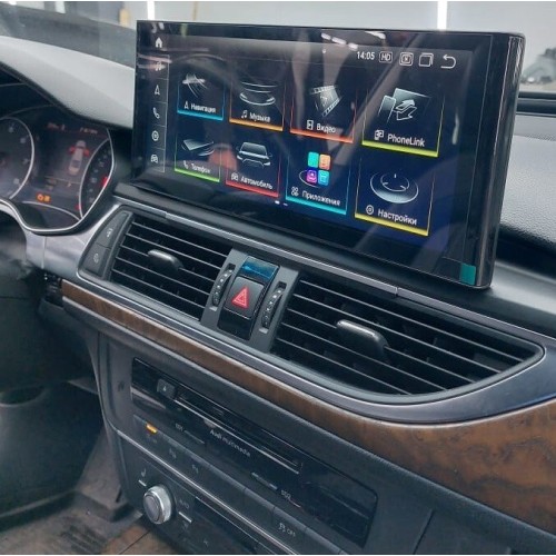 Штатная магнитола 8/128 ГБ RDL-8506-16 для Audi A6/A7 2016-2018 (штатный экран 8