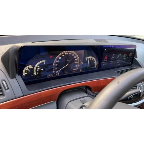 Штатная магнитола 8/128 ГБ RDL-7121 NEW для Mercedes-Benz S-класс (W221) 2005-2013 + приборная панель на Android 13.0