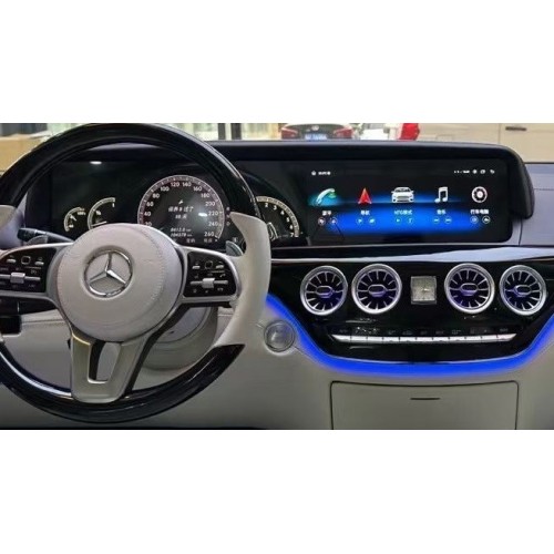 Штатная магнитола 8/128 ГБ RDL-7122 для Mercedes-Benz S класс (W221) 2005-2013 NTG 3.0-3.5 + приборная панель на Android 12.0