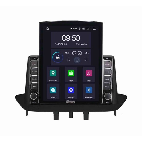 Штатная магнитола CarMedia SF-9997-L-D TESLA для Renault Fluence/ Megane 2009-2016 черный на Android 10.0