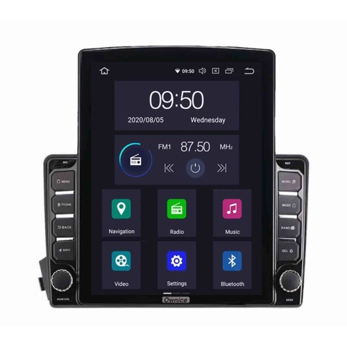 Штатная магнитола CarMedia SF-9314-D TESLA для SsangYong Kyron, Actyon, Actyon Sports 2005-2015 на Android 10.0