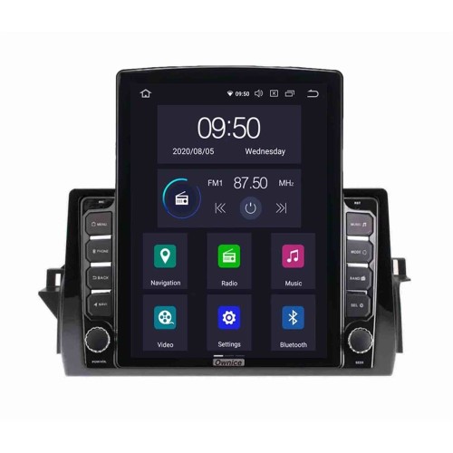 Штатная магнитола CarMedia SF-1420-D TESLA для Toyota Camry XV70 2021+ любая комплектация на Android 10.0