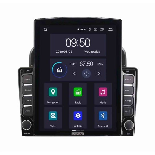 Штатная магнитола CarMedia SF-1698-3-D TESLA для Toyota Land Cruiser 100 1998-2002 на Android 10.0