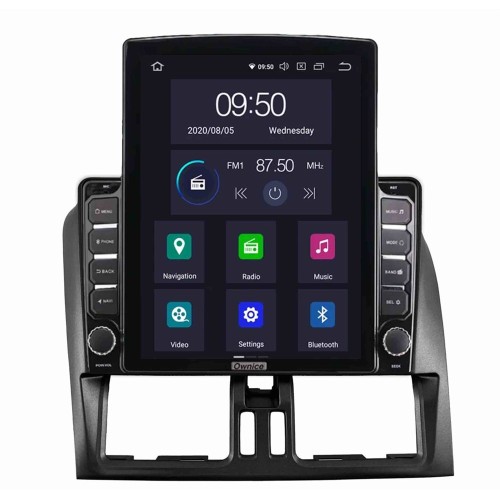 Штатная магнитола CarMedia SF-9004-D TESLA для Volvo XC60 2015-2017 на Android 10.0