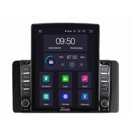 Штатная магнитола CarMedia SF-1020-D TESLA для Volkswagen Polo VI 2020-2022 на Android 10.0