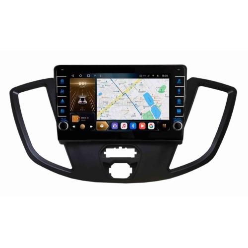 Штатная магнитола CarMedia EW-9287-N (с кнопками) для Ford Transit 2014+ на Android 10.0