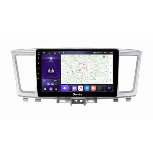 Штатная магнитола CarMedia EW-9201-2-D для Infiniti QX60 2014-2021 (кожаный верх) на Android 10.0