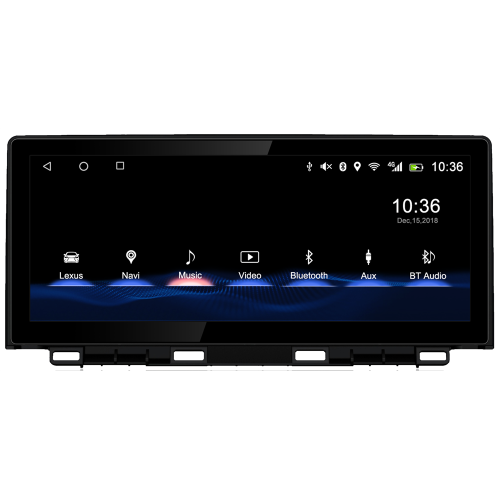 Штатная магнитола CarMedia BNR-16NXQ для Lexus NX 2016-2018 на Android 10.0