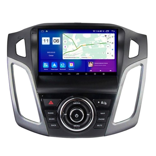 Автомагнитола Parafar для Ford Focus III 2015-2018 (экран 2K) на Android 11.0 (PF155LUX1U2K)