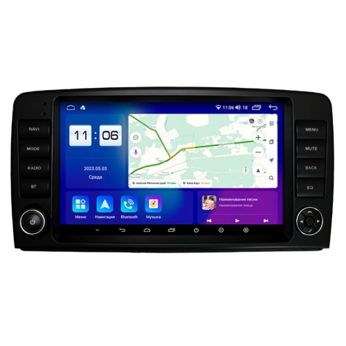 Автомагнитола Parafar для Mercedes R-class (экран 2K) на Android 11.0 (PF212T1LUX1U2K)