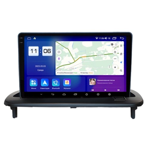 Автомагнитола Parafar для Volvo S40 2008-2012 (экран 2K) на Android 11.0 (PF187U2K)