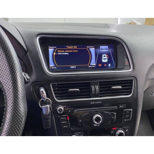 Штатная магнитола 8/128 ГБ RDL-9606 3G MMI для Audi Q5 2009-2017 (подходит для комплектации авто 3G MMI) на Android 13.0