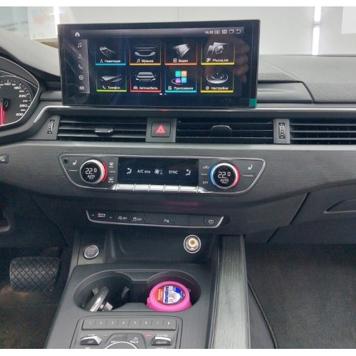 Штатная магнитола 8/128 ГБ RDL-1204 NEW для Audi A4/A5 (2015-2022) на авто без штатного 10