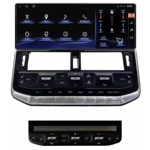 Штатная магнитола 6/128 ГБ RDL-LC300 AC для Toyota LC 300 2021+ на Android 12.0