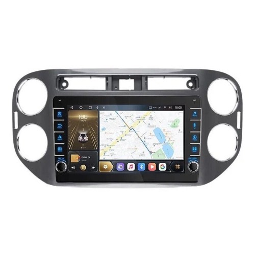 Штатная магнитола CarMedia OL-9908-2-F (с кнопками) для Volkswagen Golf Plus 2004-2014 на Android 10.0