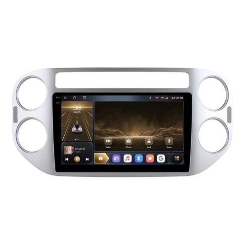 Штатная магнитола CarMedia OL-9908-1-N-2K (экран 2K) для Volkswagen Golf Plus 2004-2014 на Android 12.0