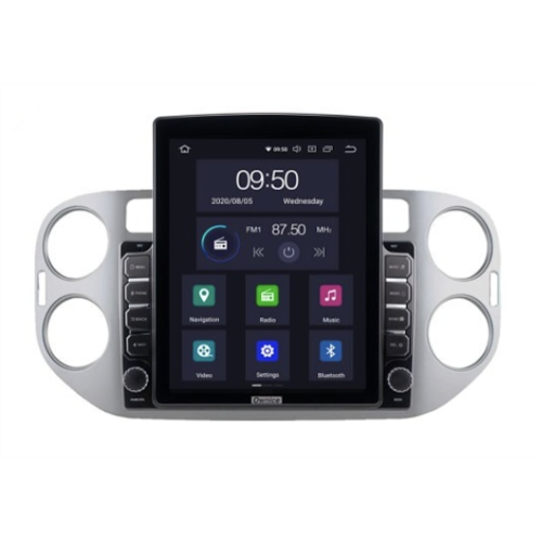 Штатная магнитола CarMedia OL-9908-2-D TESLA для Volkswagen Golf Plus 2004-2014 на Android 10.0