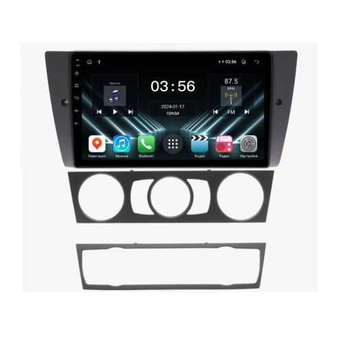 Штатная магнитола Farcar D170M для BMW 3-Series (E90/91/92/93) 2004-2012 на Android 13.0