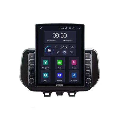 Штатная магнитола CarMedia SF-9728-D ТESLA для Hyundai Tucson III 2018-2021 на Android 10.0