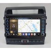 Штатная магнитола CarMedia SF-1620-3-B-D (с кнопками) для Toyota Land Cruiser 200 2007-2015 top на Android 10.0