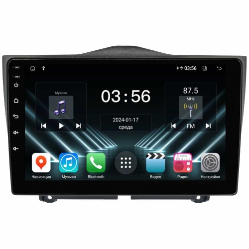 Магнитола FarCar D1206M для Lada Granta I 2018-2025 на Android 13.0